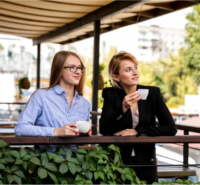 People discussing a plan